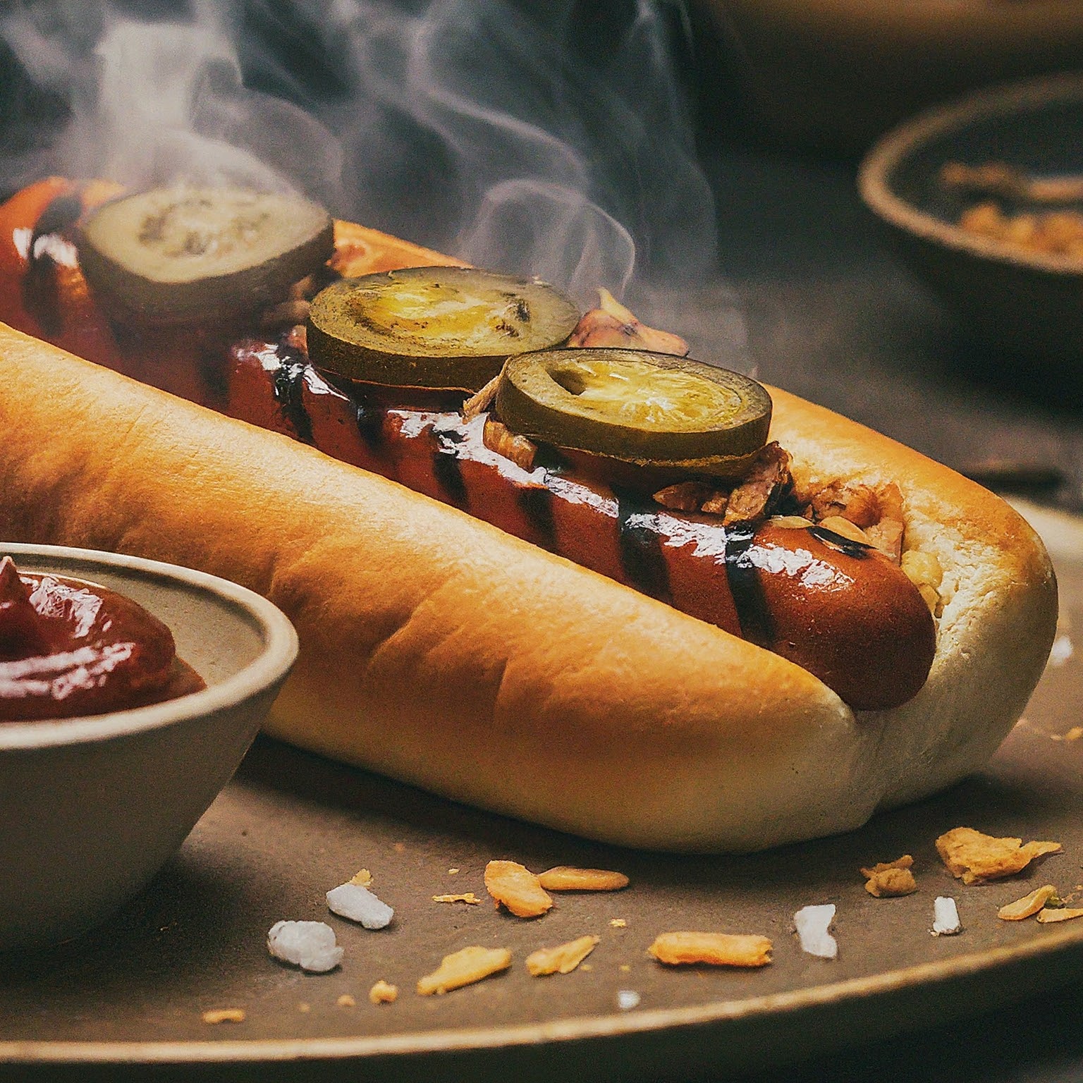 jumbo hot dog